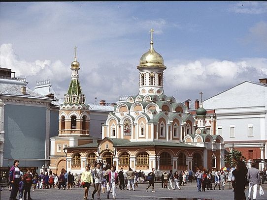 typrische russische Kirche