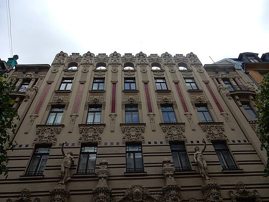 Jugendstil Hausfront