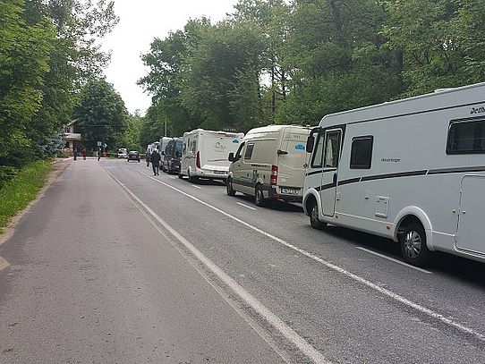 Barrier Motorhomes at border
