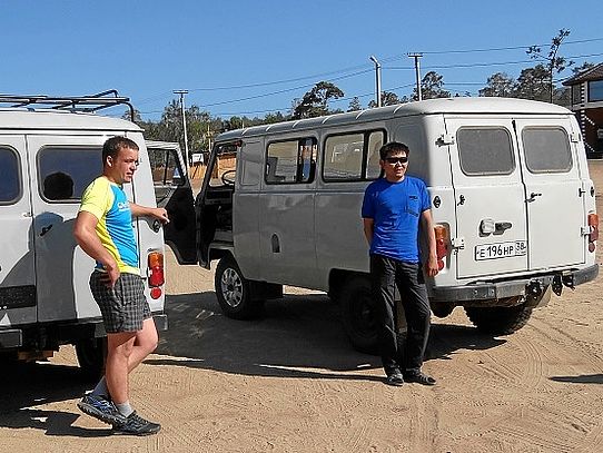 Transport Russian mini busses