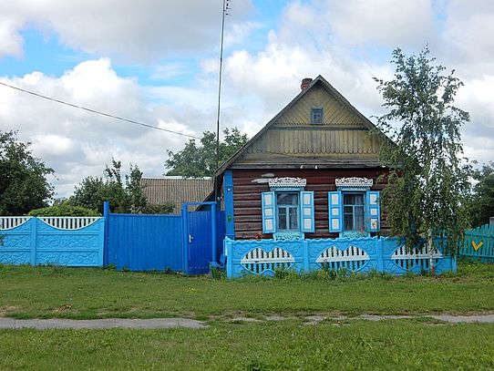 Russisches Bauernhaus 