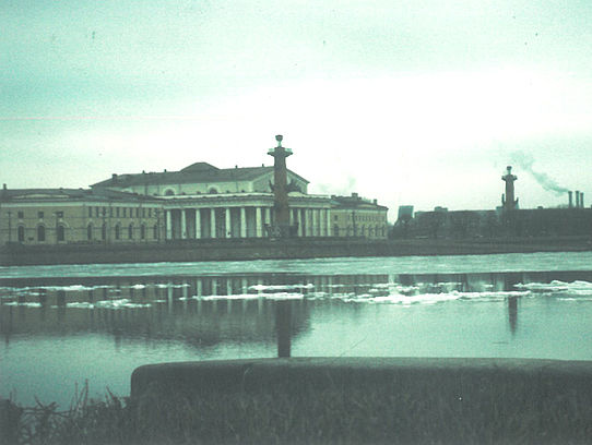 Strelka Halbinsel in St. Petersburg