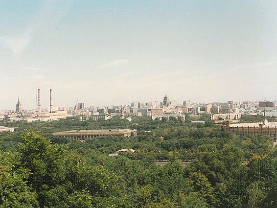 Overlooking Moscow Overlooking Moscow